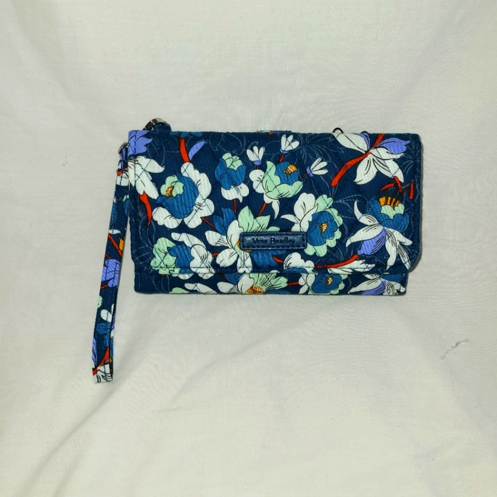 RFID Vera Bradley Smartphone Wristlet and Wallet